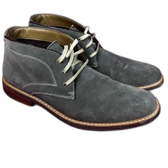 J. Murphy Desert Gray Mens Chukka Boots Lace Up Preppy Academia Casual Shoes 9.5 207919_master.jpg?sw=3000&sh=  main image 4